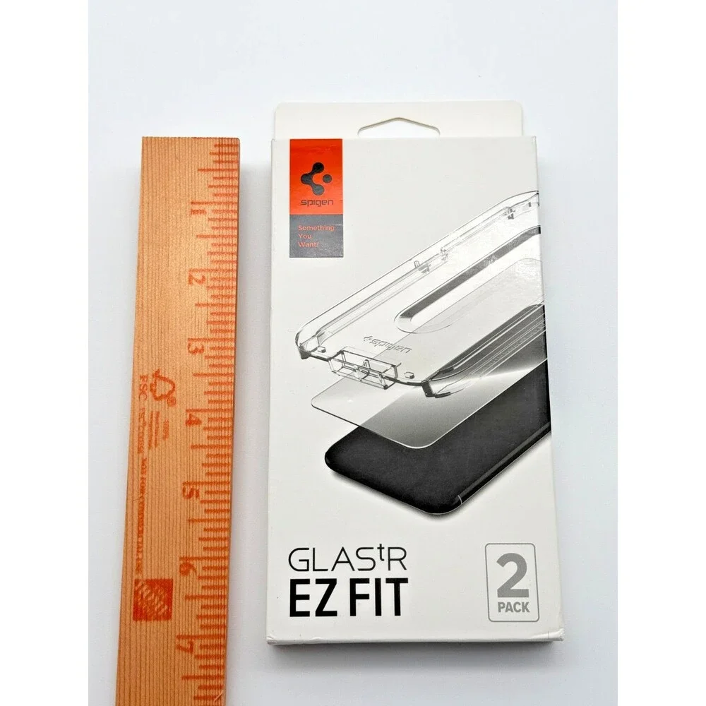 Spigen GLAS.tR EZ Fit Tempered Glass Screen Protector 2 Pack – iPhone 12 Pro Max